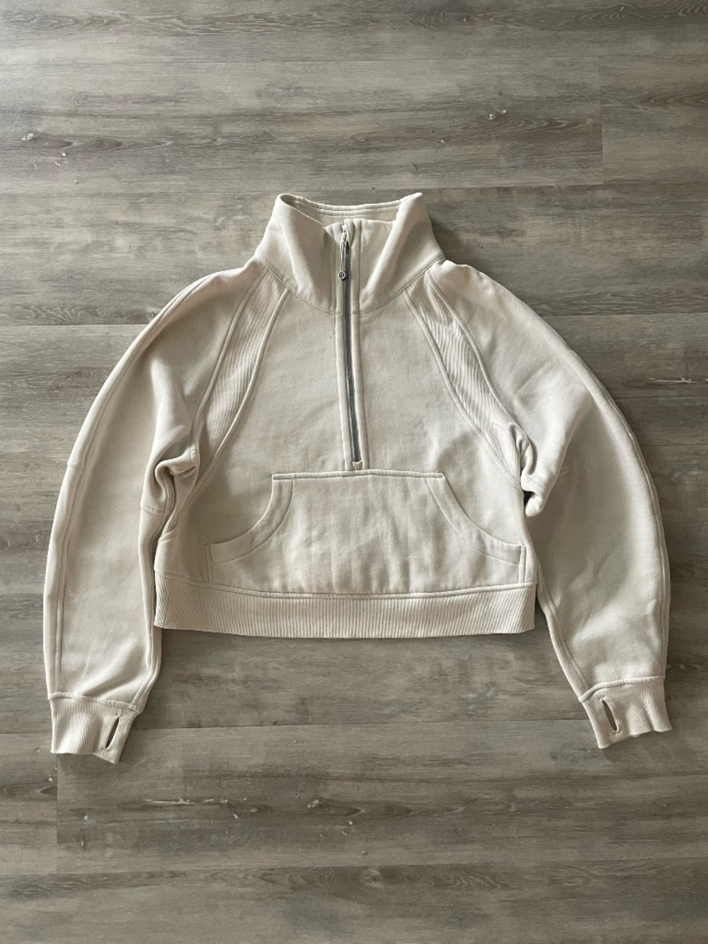 Scuba Oversized Funnel-Neck Half Zip 6